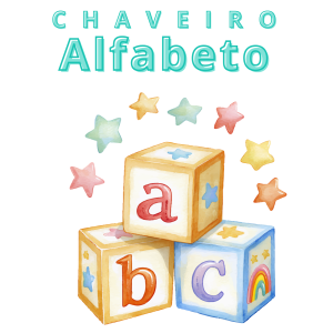 Alfabeto Chaveiro - Lumini